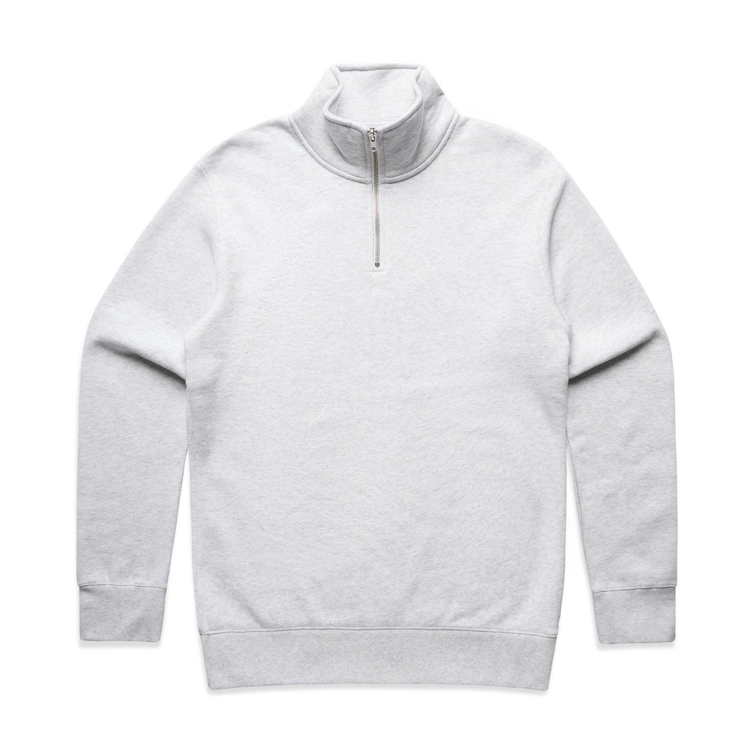 5125 half zip crew white marle 21114 5125 half zip crew white marle 21114