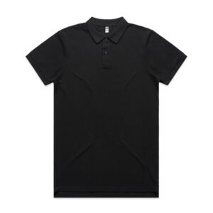 5411 pique polo black 45250