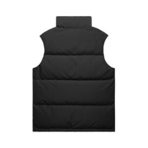 Home 5592 puffer vest black back 30031